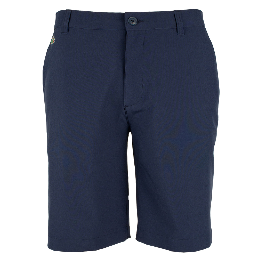 NWT Lacoste Men's Sport 9-Inch Golf Stretch Bermuda Shorts-BLU-30 $115